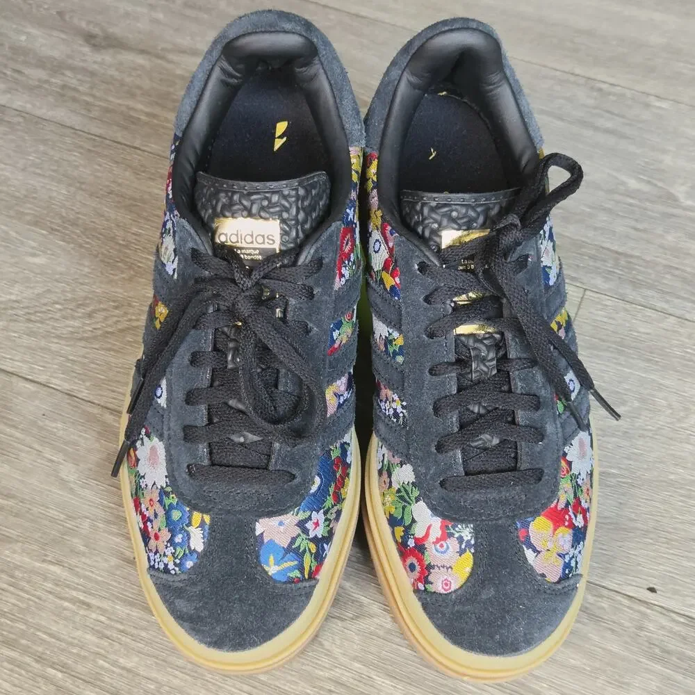 Adidas Liberty London X Wmns US 7.5 Gazelle Bold Floral Embroidery JI2572